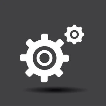 Setting icon Illustrazione stock