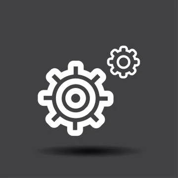 Setting icon Stock Illustration