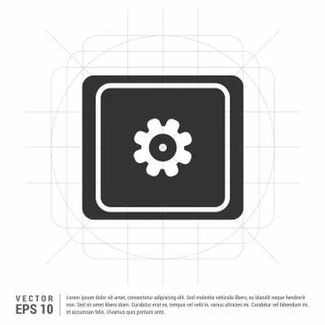 Setting icon Stock Illustration
