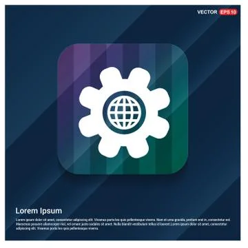 Setting icon Stock Illustration