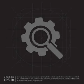 Setting icon Stock Illustration