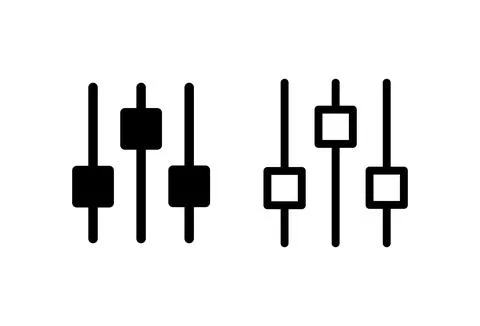 Setting Icon set. Cog Settings Icon Symbol Illustrazione stock