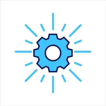 Setting icon. setting with globe symbol. Concept of global / network Stock Illustration