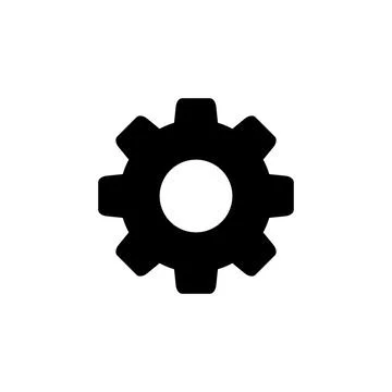 Setting Icon Vector. Cog Settings Icon Symbol Stock Illustration
