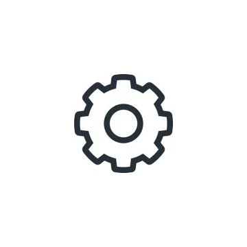 Setting icon vector Stock Illustration
