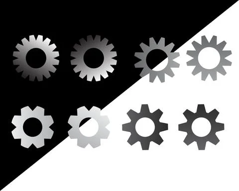 Setting icon vector Stock Illustration