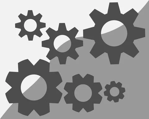 Setting icon vector Stock Illustration