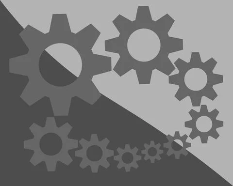 Setting icon vector Stock Illustration