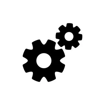 Setting Icon vector illustration. Cog settings sign and symbol. Gear Sign Stock Illustration