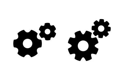 Setting Icon vector illustration. Cog settings sign and symbol. Gear Sign Stock Illustration