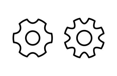Setting Icon vector illustration. Cog settings sign and symbol. Gear Sign Stock Illustration