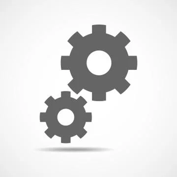 Setting icon. Vector illustration. Stock Illustration