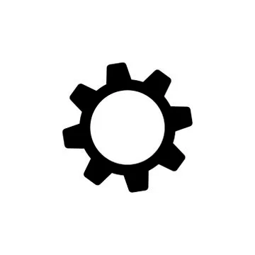 Setting icon vector . Social media sign. Setting symbol. Stock Illustration