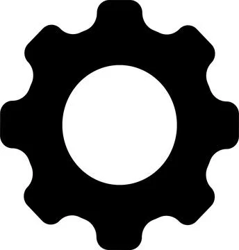 Setting icon vector, Tools, Cog, Gear Sign Isolated on white background. Help Stock Illustration