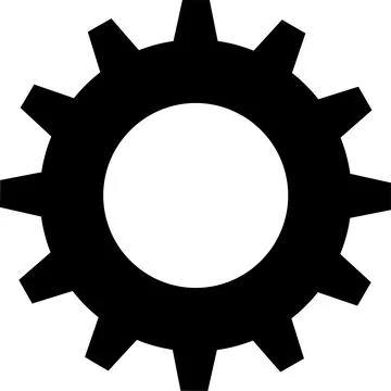 Setting icon vector, Tools, Cog, Gear Sign Isolated on white background. Help Stock Illustration