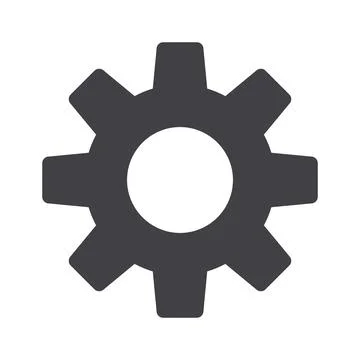 Setting icon vector, Tools, Cog, Gear Sign Isolated on white background. He.. Stock Illustration