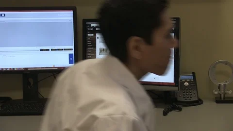 Setting up the mold for processing the crown. Stock Footage 92537110