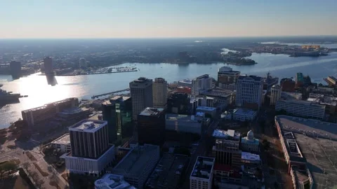 Setting - Norfolk, VA Video stock 336364011