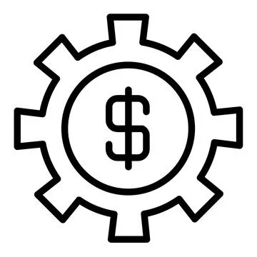 Setting or System Vector icon, Lineal style, from accounting icons collection イラスト素材