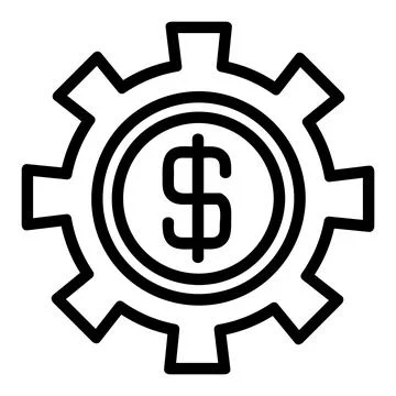 Setting or System Vector icon, Lineal style, from accounting icons collection 스톡 일러스트