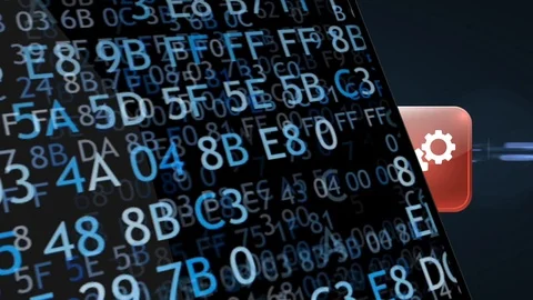 Setting in the phone. Setting the correct phone settings. Stock Footage 120028839