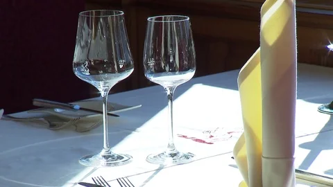 Setting a place Video stock 71099472