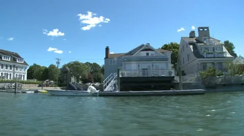 Setting sail on the lake (17 of 22) Stock Footage 19768923