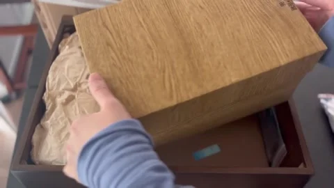 Setting Up a Samurai Doll for Children’s Day Stock Footage 307084664