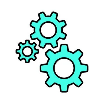 Setting, setup, configuration, optimization icon. Illustrazione stock