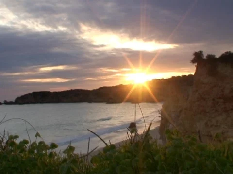 Setting Sun Stock Footage 490200