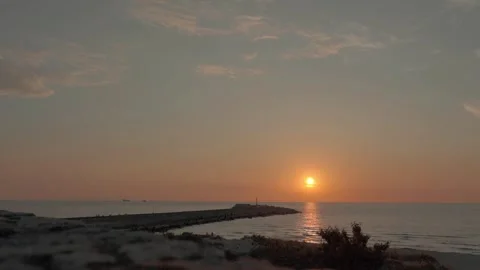 Setting sun Stock Footage 276708518