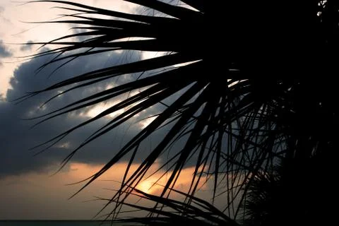 Setting sun Stock Photos