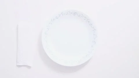 Setting the Table 4k 30fps Stock Footage 169968334