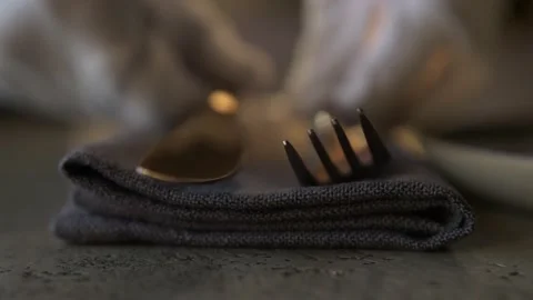 Setting the Table. Stock Footage 168515916