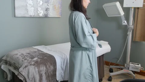 Setting up the table for treatment Stock-Footage 107762875