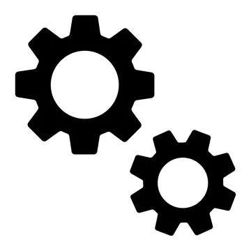 Setting Vector Icon Design Illustration Stock Illustration