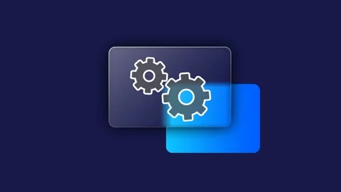 Settings Gear Icon Stock Footage 336063348