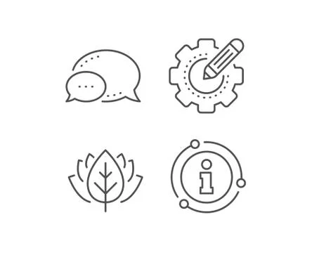 Settings gear line icon. Cogwheel with star sign. Edit working process. Vector Stock Illustration