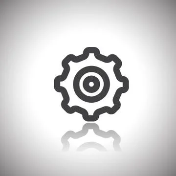 Settings icon Stock Illustration