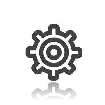 Settings icon Stock Illustration