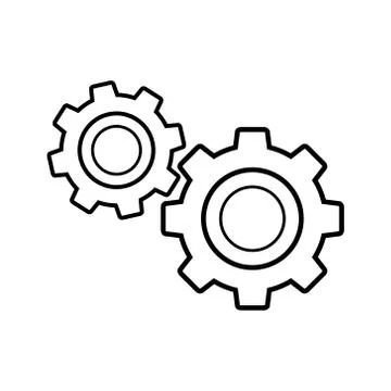 Settings icon. Stock-Illustration