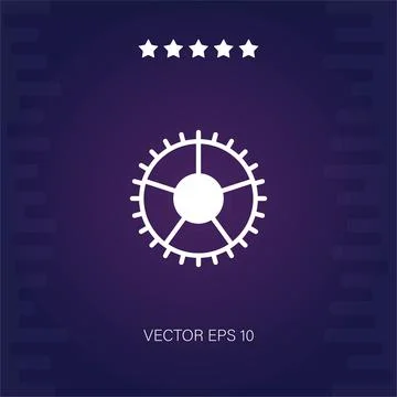 Settings  icon Illustrazione stock