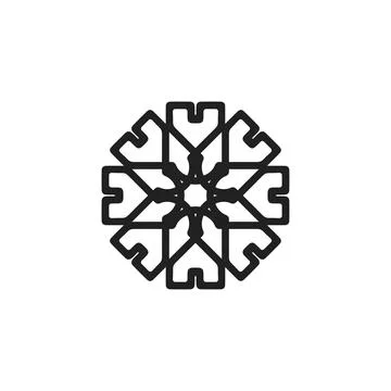 Settings icon. Simple style technology repair company big sale poster backg.. Stock Illustration