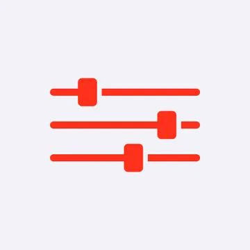 Settings icon  stock vector illustration flat design 스톡 일러스트