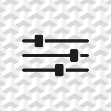 Settings icon  stock vector illustration flat design Stock Illustration