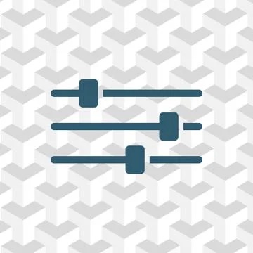 Settings icon  stock vector illustration flat design Stock Illustration