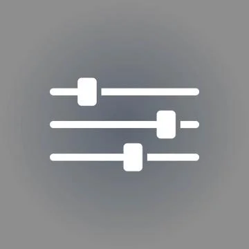Settings icon  stock vector illustration flat design 스톡 일러스트