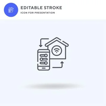 Settings icon vector, filled flat sign, solid pictogram isolated on white, logo 스톡 일러스트