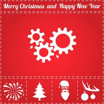 Settings Icon Vector Stock Illustration