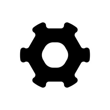 Settings icon vector Stock Illustration